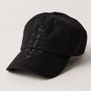 Free People Movement Big Buti Baseball Cap Black